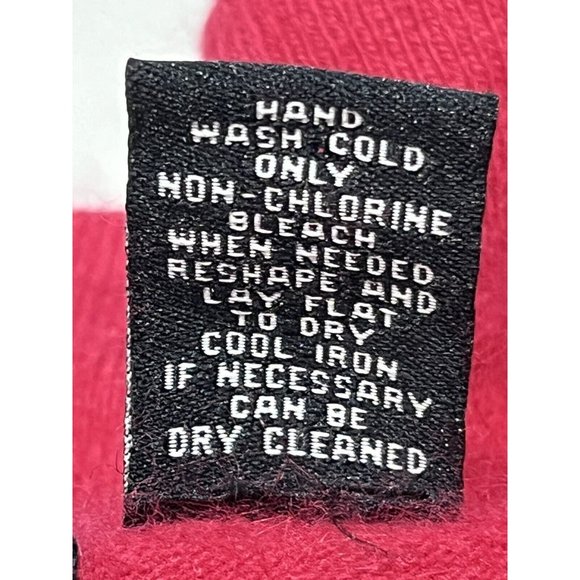 Vintage Red Torrid Angora Lambswool Blend Scoop Cowl Neck Sweater Bow Size 3 - Picture 15 of 15